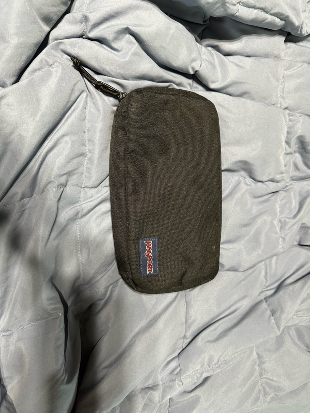 Jansport Black Compact Toiletry Pouch
